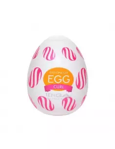 TENGA EGG CURL Maszturbátor Férfi maszturbátorok Tenga