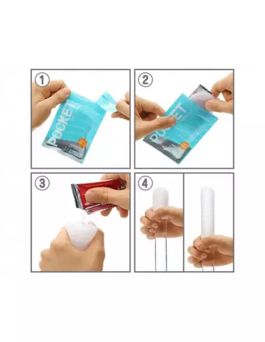 POCKET TENGA CRYSTAL MIST Maszturbátor Férfi maszturbátorok Tenga