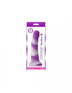 Colours - Pleasures - Yum Yum 6" Dildó - Purple Dongok - Dildók NS Toys