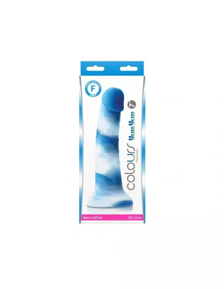 Colours - Pleasures - Yum Yum 7" Dildó - Blue Dongok - Dildók Outlet