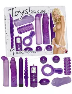 Lila Vibrátor Készlet Szettek (segédeszközök) Orion