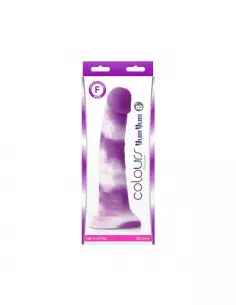 Colours - Pleasures - Yum Yum 8" Dildó - Purple Dongok - Dildók NS Toys