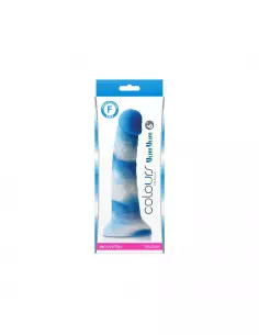 Colours - Pleasures - Yum Yum 6" Dildó - Blue Dongok - Dildók Outlet