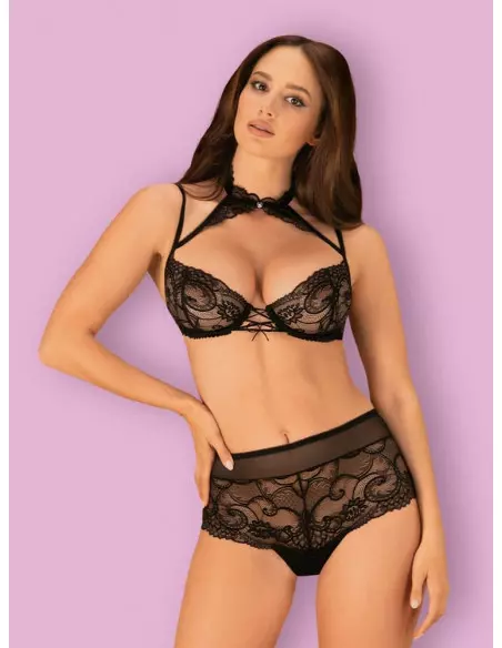 Elizenes 2 db-os Szett L/XL Fekete Együttesek Obsessive