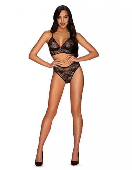 Kokietta 2 db-os Szett L/XL Fekete Együttesek Obsessive