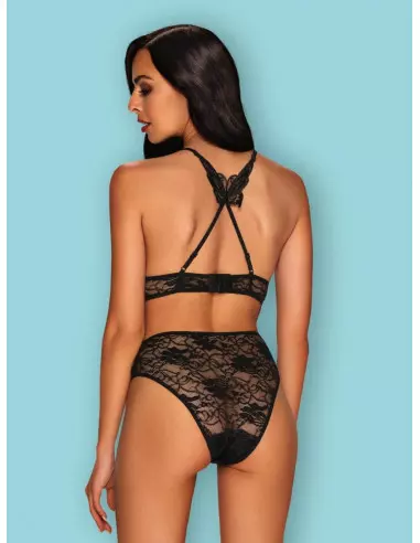 Kokietta 2 db-os Szett L/XL Fekete Együttesek Obsessive