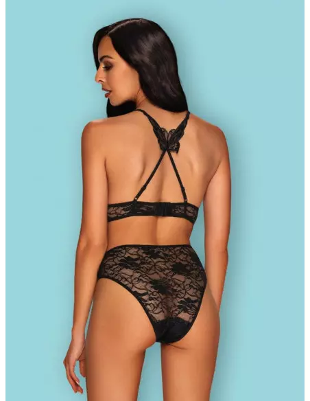 Kokietta 2 db-os Szett L/XL Fekete Együttesek Obsessive