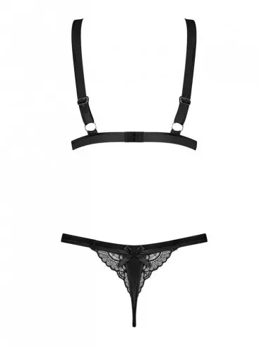 Eloissa 2 db-os Szett L/XL Fekete Együttesek Obsessive