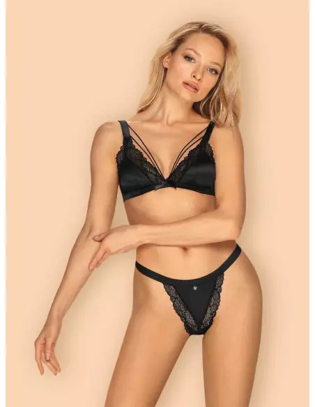 Eloissa 2 db-os Szett L/XL Fekete Együttesek Obsessive