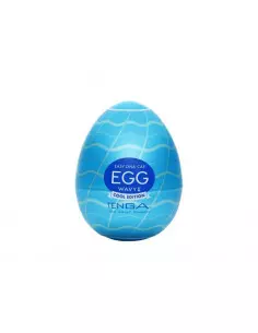 EGG WAVY II COOL EDITION Maszturbátor Férfi maszturbátorok Tenga