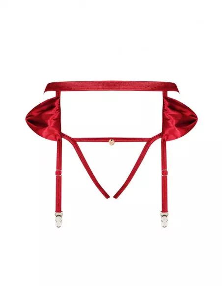 Rubinesa garter belt & crotchles thong L/XL Harisnyák - Harisnyatartók Outlet