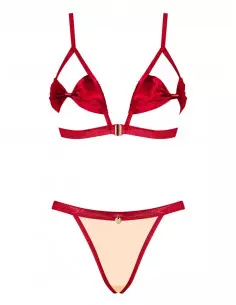 Rubinesa 2 db-os Szett S/M Vörös-Arany Együttesek Obsessive