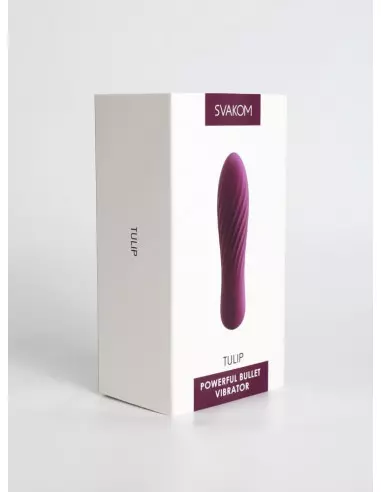 Tulip violet Vibrátor Mini vibrátorok és tojások Svakom