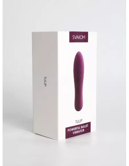Tulip violet Vibrátor Mini vibrátorok és tojások Svakom