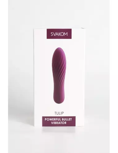 Tulip violet Vibrátor Mini vibrátorok és tojások Svakom