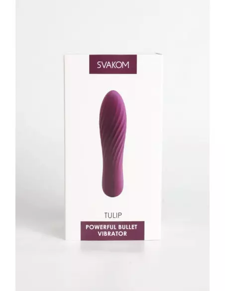Tulip violet Vibrátor Mini vibrátorok és tojások Svakom
