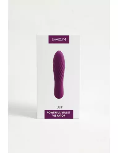 Tulip violet Vibrátor Mini vibrátorok és tojások Svakom