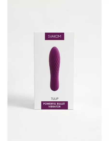 Tulip violet Vibrátor Mini vibrátorok és tojások Svakom