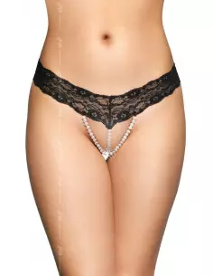Pántos Tanga 2491 - Fekete M/L Női fehérneműk Softline