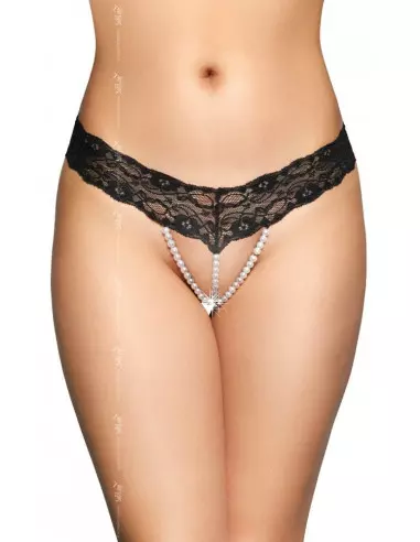 Pántos Tanga 2491 - Fekete M/L Női fehérneműk Softline