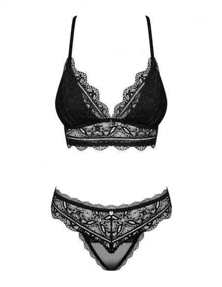 Renelia 2 db-os Szett S/M Fekete Együttesek Obsessive