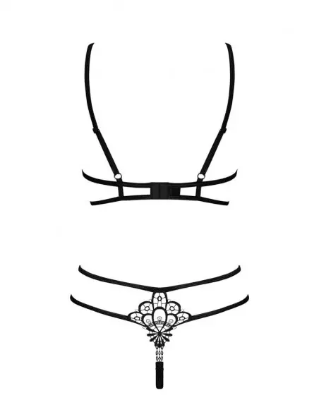 Badossa 2 db-os Szett S/M Fekete Együttesek Obsessive