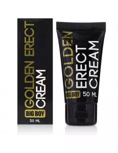 Big Boy: Golden Erect Erekció Segítő Krém 50 ml Növelők Cobeco