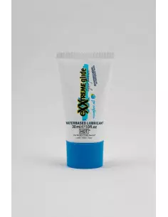 HOT eXXtreme Glide - Vízbázisú Síkosító + comfort oil a+ 30 ml Vízbázisú síkosítók Hot