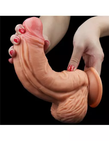 10" Dual-Layered Silicone Cock Dildó Dongok - Dildók Lovetoy