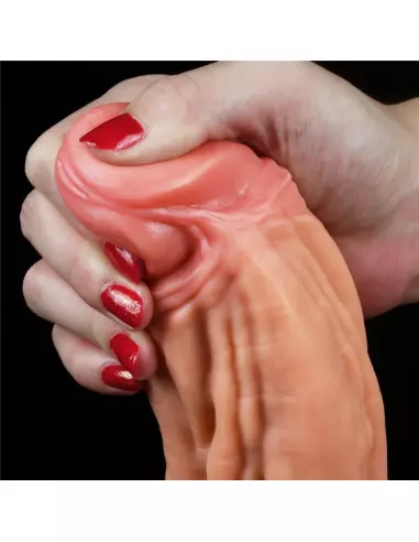 10" Dual-Layered Silicone Cock Dildó Dongok - Dildók Lovetoy