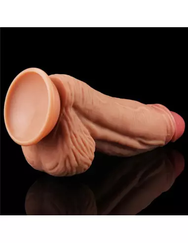 10" Dual-Layered Silicone Cock Dildó Dongok - Dildók Lovetoy