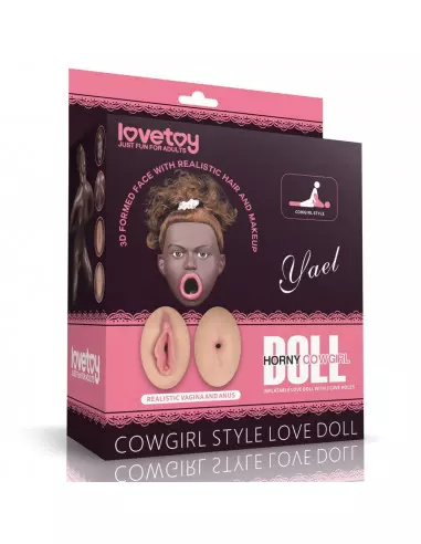 Cowgirl Style Love Doll Brown Guminő Babák - Guminők Lovetoy