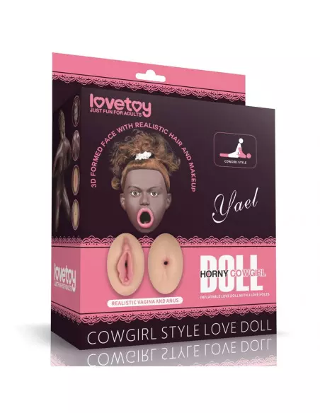 Cowgirl Style Love Doll Brown Guminő Babák - Guminők Lovetoy