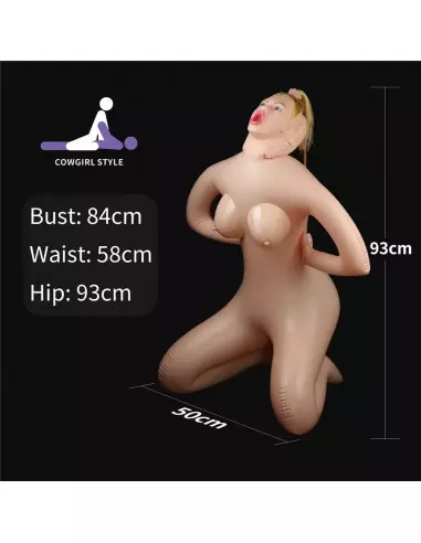Cowgirl Style Love Doll Flesh Guminő Babák - Guminők Lovetoy