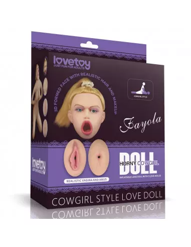 Cowgirl Style Love Doll Flesh Guminő Babák - Guminők Lovetoy