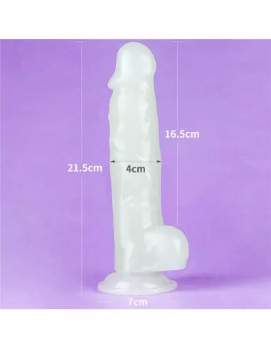 8.5" Lumino Play Dildó Dongok - Dildók Lovetoy