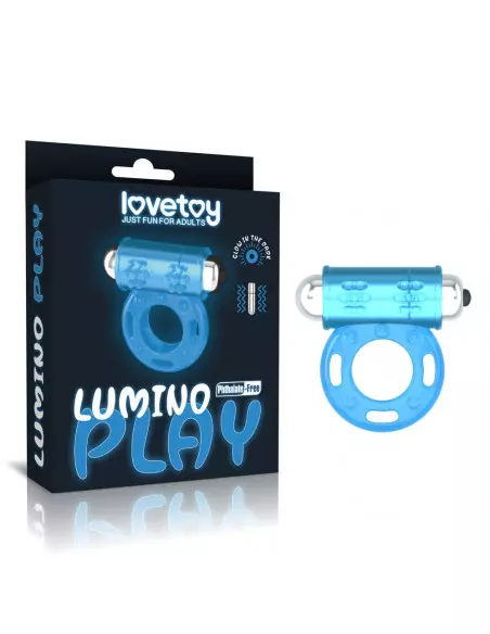 Lumino Play Vibrating Penis Ring Péniszgyűrű Péniszgyűrűk - Mandzsetták Lovetoy
