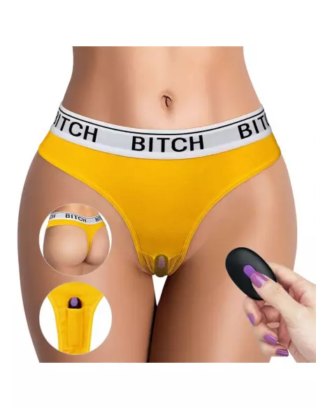 Bitch Vibrating Panties S Vibrátor Női fehérneműk Lovetoy Bitch Vibrating Panties S Vibrátor Női fehérneműk Lovetoy