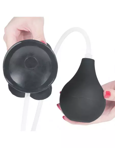 9'' Squirt Extreme Dildó - Black Dongok - Dildók Lovetoy