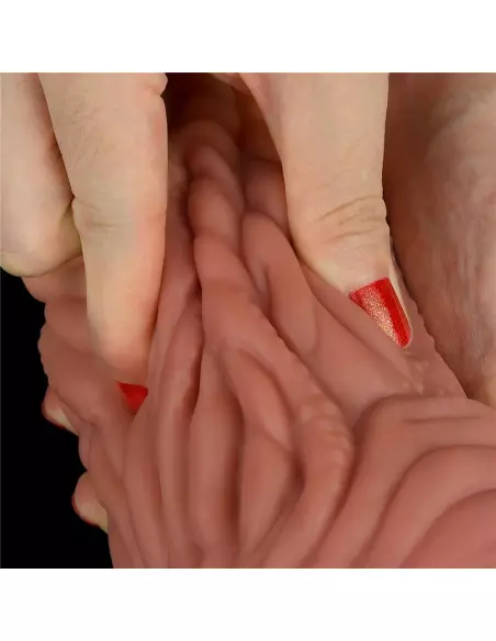 10'' Dual layered Platinum Silicone Tongue Dildó Dongok - Dildók Lovetoy