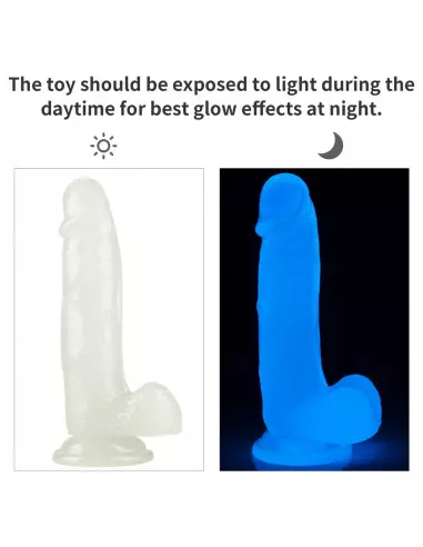 7.5'' Lumino Play Dildó Dongok - Dildók Lovetoy