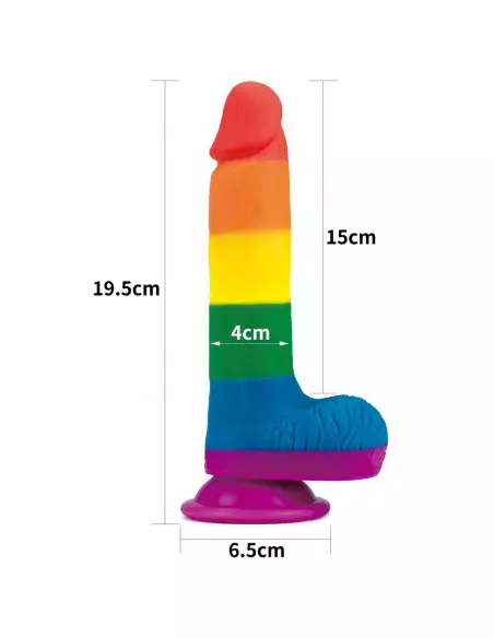7.5'' Prider Dildó Dongok - Dildók Lovetoy