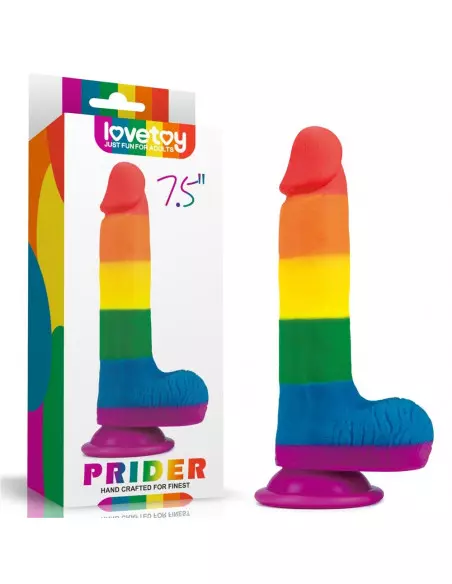 7.5'' Prider Dildó Dongok - Dildók Lovetoy