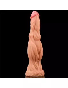 9.5" Dual-Layered Sillicone Cock Dildó Dongok - Dildók Lovetoy 2