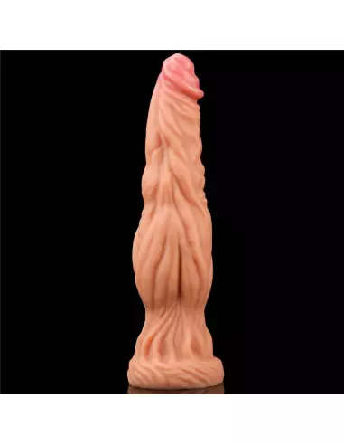 9.5" Dual-Layered Sillicone Cock Dildó Dongok - Dildók Lovetoy
