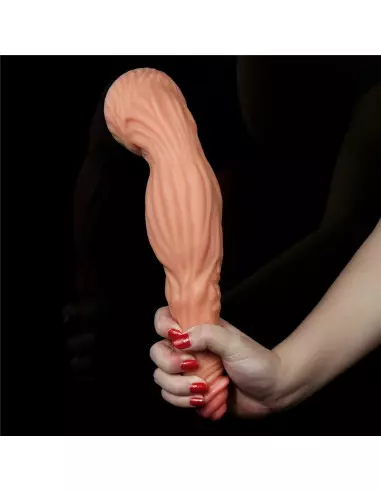 9.5" Dual-Layered Sillicone Cock Dildó Dongok - Dildók Lovetoy