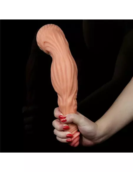 9.5" Dual-Layered Sillicone Cock Dildó Dongok - Dildók Lovetoy