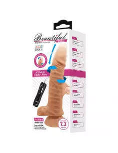 Beautiful Easton 7,3" Dildo Vibrátor Realisztikus vibrátorok Debra