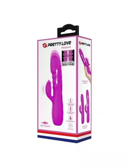Pretty Love Melanie Vibrátor Nonfiguratív vibrátorok Pretty Love