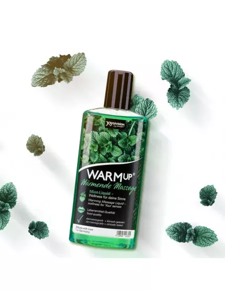 WARMup Mint Masszázsolaj 150 ml Masszázsgyertyák és olajok Joydivision